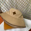 Bucket Hat Designer Fisherman Hat Classic Old Flower Style för män och kvinnor Enkelt mode med högkvalitativ teknik 3 Färgalternativ Ejhn
