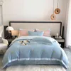 Broderie simple ASTAUCHE Coton Pure litière quatre pièces Luxury Luxury All Quilt Cover Lit Sceau universel