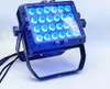 2pcs IP65 disco decorative wall washer light 24x18w rgbwa uv 6in1 stage washer light wateproorf rgbwa uv wall washer light