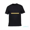 2022-Menes Designer T Shirt قمصان بيضاء للرجال أزياء العرق ملابس القطن النقي قمم T-Shirt Guys Art Off Black Tee Stirts S-2XL