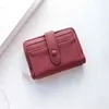 Pequeno temperamento multifuncional zipper pequena carteira de cartão de clipe das mulheres saco linda menina carteiras para mulheres
