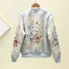Women's Jackets Autumn Spring Woman European And American High-end Vintage Embroidery Flowers Heavy Work Beaded Diamond JacketWomen's