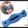 Fournitures extérieures Sports Outdoors-Eva Water Aerobics Float Belt For Aqua Jogging Pool Fitness Fitness Training Entraînement BB55 DR241O