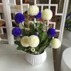 Dekorative Blumenkränze Künstliche Hortensien-Seidenblume für Zuhause, Hochzeit, Party, Dekoration, DIY-Kranz, dekorativ