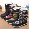 Boots Children Boys Snow Girls Sport Shoes Face Fashion Leather Child Kids 2022 Winterboots