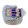 Designer Fashion BB Belt Simon Belts For Men Women Glanzende diamanten riem bling steentjes tailleband