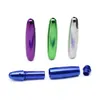Mini tuyau torpille multicolore, tuyaux métalliques créatifs, porte-cigarette, accessoires, bon détail/vente en gros, Portable