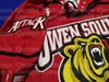 Ceoretro Owen Sound Attack Road Hockey Jersey Высотая вышивка настройка 2 Carter Robertson 28 Джастин Брэк 1 Mack Guzda