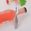 wedding favors gifts party quotspread the lovequot stainless steel maple leaf butter knife spreader souvenirs box packing4509501