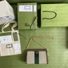 Neue Designer Fshionable Handtaschen Frauen Kette Kupplung Umschlag Umhängetaschen Klassische Dame Gestreifte Mode Ketten Geldbörse Handtasche Umhängetasche mit Box und Staubbeutel