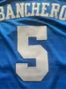5 Paolo Banchero College-Basketball-Trikots, genähte blaue Hemden, Top-Qualität