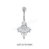 Women Belly Button Ring Trend Woman Body Piercing Fashion Female Accessories Stainless Steel Gold Color Jewelry Sexy