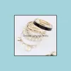 Bedelarmbanden Pearl Charms For Women Coins Element Statement Mtilayer Bangle Drop Lever Baby Dhche