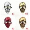 Maschere per feste di Halloween Adulti Maschera di teschio Maschera di orrore di plastica Fantasma Maschere per il viso di teschio Maschere per mascherata di Halloween unisex-Prop RRA4546