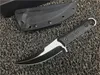 Coltello tattico a lama fissa SBK D2 Lama con rivestimento in titanio nero Finitura CNC Maniglia G10 Coltelli da caccia da campeggio all'aperto con Kydex