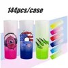 Local Warehouse 3oz Sublimation Shot Glass Gradient Colorful Cups 6 Colors Frosted Mini Wine Tumbler Colorful Cup A02