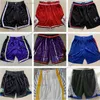 Short de poche de basket imprimé ville, pantalon de poche de qualité supérieure, blanc, noir, rouge, bleu, jaune, Sport court, taille Xs-xxl