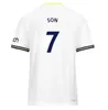 Fani gracz 22 23 Son Dele Totten Lucas Soccer Jerseys Ham Bale Kane Hojbjerg Bergwijn Lo Celso Spurs 2021 2022 2023 Men Home Away Away Trzyjne koszulki treningowe