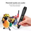 SUNLU SL 300 3D PEN MED PLUGPRINTION PENTS Support Pla ABS Filament 1 75mm Child Birthday Gift 220704