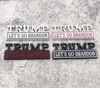 Party Decoration 1PC Trump Let’s Go Brandon Car Sticker för Auto Truck 3D Badge Emblem Decal Auto Accessoriess 15x4cms