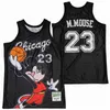 NCAA Movie Basketball Jerseys 23 M.Mouse's Basketball Jersey Men Size S-XXL