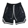 Shorts décontractés pour hommes été course Fitness séchage rapide tendance pantalons courts lâche basket-ball entraînement 220401