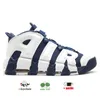 Mode kvinnor herr uptempos scottie pippen basketskor svarta tjurar hoops pack vit varsity röd premium vete universitet blå unc split tränare sneakers hiki