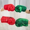 New Green Fist Starscream Gloves Plush Toys Movie Peripheral Children's Boxing Gloves Giant Gift Wholesale