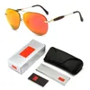 3515 Ray Polarized Fashion Sunglasses 여성 남성 남성 남성 금지 안경 빈티지 Oculos de Sol과 오리지널 브랜드 Box3208