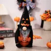 Party Supplies Halloween Witches Gnomes Dekorationer Hylla sittande handgjorda plyscha Elf Dwarf Home Hushållens prydnader PHJK2208