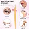 Professionella ögonbrynen Trimmer Razor Kit Hair Face Facial Remover Shaper Dermaplaning Epilator Razors Makeup Tools for Women Man