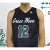 WSKT 2021 Tulane Green Wave Basketball Jersey Custom Teshaun Hightower Christion Thompson KJ Lawson Walker Nic Thomas Ray Ona Embo Nobal Days 4XL