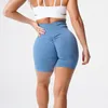 Scrunch Seamless Shorts Women Workout Gym High Waist Yoga Push Up Clothing Stretchy Summer Sports Short 220630