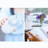 مروحة Mini Mini Gift USB Gadget Gadget Rechargable Handheld Fan في Outdoors Electric Fans