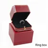 Wachboxen Vine Design Xury Ring Halskette Armband Box Display Engagement Requentieren Schmuck Verpackung Aufbewahrungskoffer Beutelzertifikat292T6122009