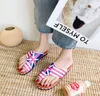 Hausschuhe Frauen Sommer PU Flache Farbe Plus Größe Set-Toe Sandalen GC922