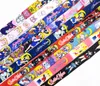 10pcs Cartoon Anime Lanyard Key Chain Neck Strap Key Camera ID Phone String Pendant Party Gift Accessories Small Wholesale