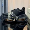 Topkwaliteit Designer herenschoenen OP94 metaal Gestempelde letters Stijl BBold sneakers luxe elastische Hoge bende damesmode dikke zolen Casual kogelschoen