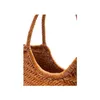 Dragon Minority Elegant Handmade Cowhide Woven Cabbage Basket Bag Fashion Handbag Seaside Holiday Bag 220616