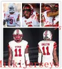 Xflsp 2022 College Custom Utah Utes Maglia da calcio 50 Fua Pututau 2 Kenzel Lawler 84 Taniela Pututau 83 Jonah Elliss 58 Junior Tafuna Miki