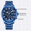 Zegarwatki Mężczyźni oglądają najlepsze zegarki kwarcowe modny sport Casual Chronograph Wristwatch Waterproof Clock Relogio Masculinowristwatches