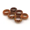 Fashion Wood Rings For Kids Mix Color Mix Size 50pcs Wholesale