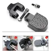 Bike Pedals Pair Rear Seat Aluminum Alloy Foot Rest Foldable Footrest AccessoriesBike