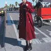 Luxe Printemps Femme Long Trench-Coat Français Élégant Coréen Casual Ceinture Lâche Manteau Mince Imperméable Femmes Coupe-Vent Manteau 220812