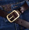 2022 Smooth leather belt luxury belts designer for men big buckle male chastity top fashion mens whole4735431