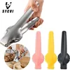 2 en 1 Acier Inoxydable Rapide Noix Cracker Cuisine Outils Châtaigne Clip Noyer Pinces Métal Sheller Ouvre-écrou Cutter Gadgets 220423