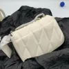 Advanced Cloud Gray Pillow Madison Shoulder Bags Super Soft Napa Lambskin Leather Handbags Heavy Metal Chains Cross Body Bags Lett280k