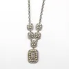 Charme créatif de conception originale de design alliage en alliage perle collier de style exagéré style