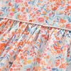 Keelorn Summer New Floral Dreess for Kids Girls 캐주얼 의류 면화 소매 소매 소매 소매 소매 소매 복장 달콤한 의상 어린이 의상 y220510