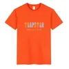 Trapstar London Designer T-shirt Summer 3D Printing T-shirt Roupas Masculinas Femininas Esportes Fitness Poliéster Spandex Respirável Casual O Collar moletom de basquete